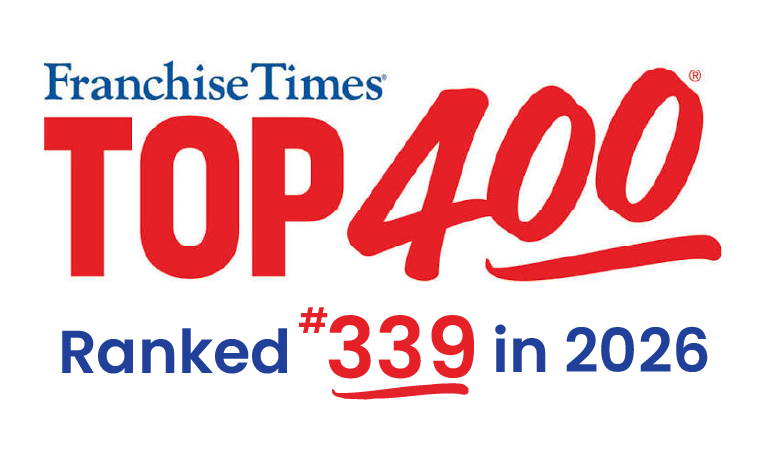 Franchise Times TOP 400 logo displaying a ranking of #339 in 2026.