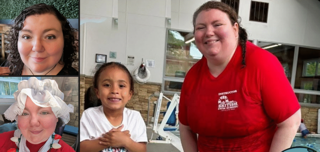 British Swim School of Darien-Lemont swim instructor Ms. Rachel