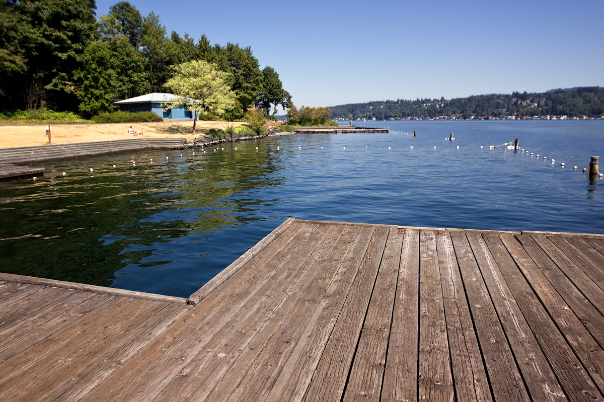Clarke Beach Park, Mercer Island, Washington