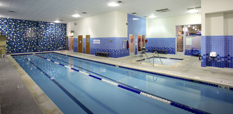 Swimming pool for British Swim School