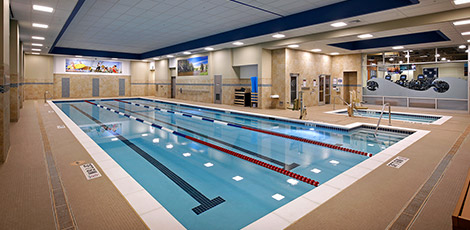 Swimming pool for British Swim School