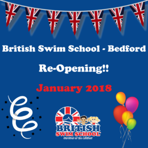 British Swim School Bedford location re-opening January 2018