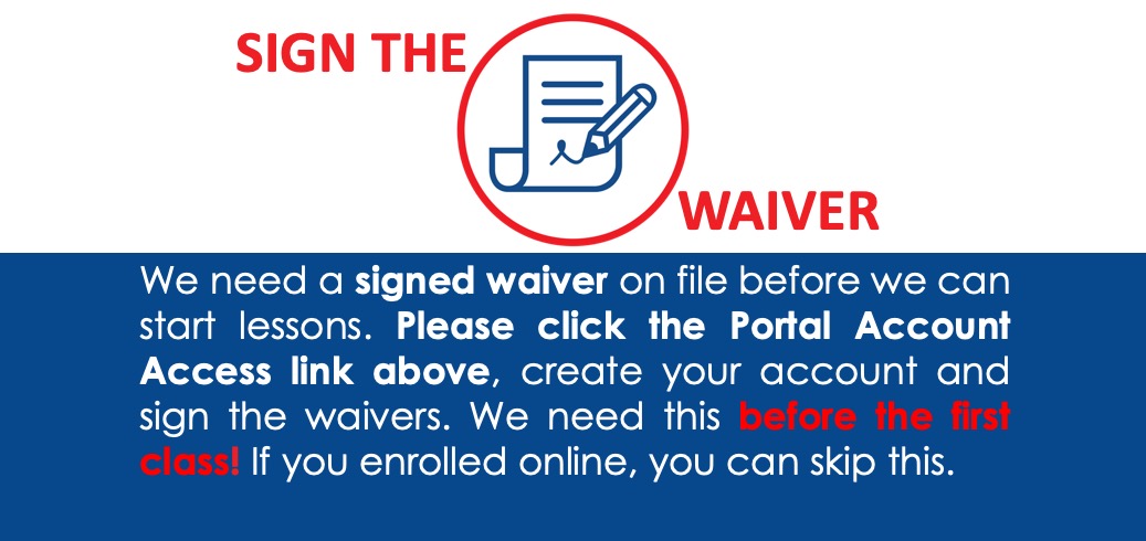 Sign The Waiver graphic